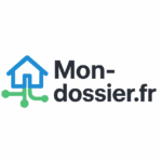 Logo page d'accueil de "Mon-dossier.fr"